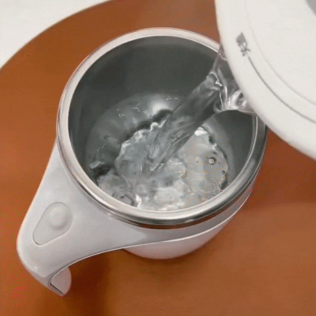 ✨☕🔄 Taza Batidora Automática | Mezclado fácil en segundos 🔋⚡